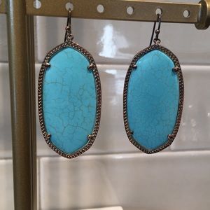 Kendra Scott Turquoise Danielle Earrings